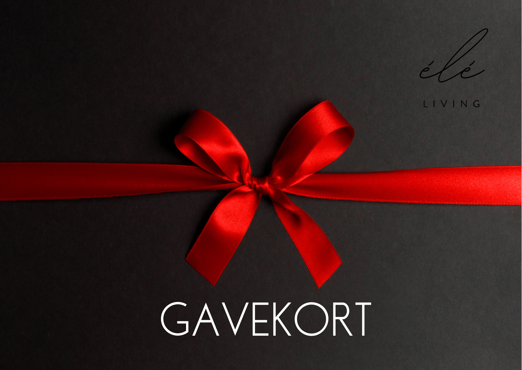 Gavekort élé living gavekort aestetisk ele living