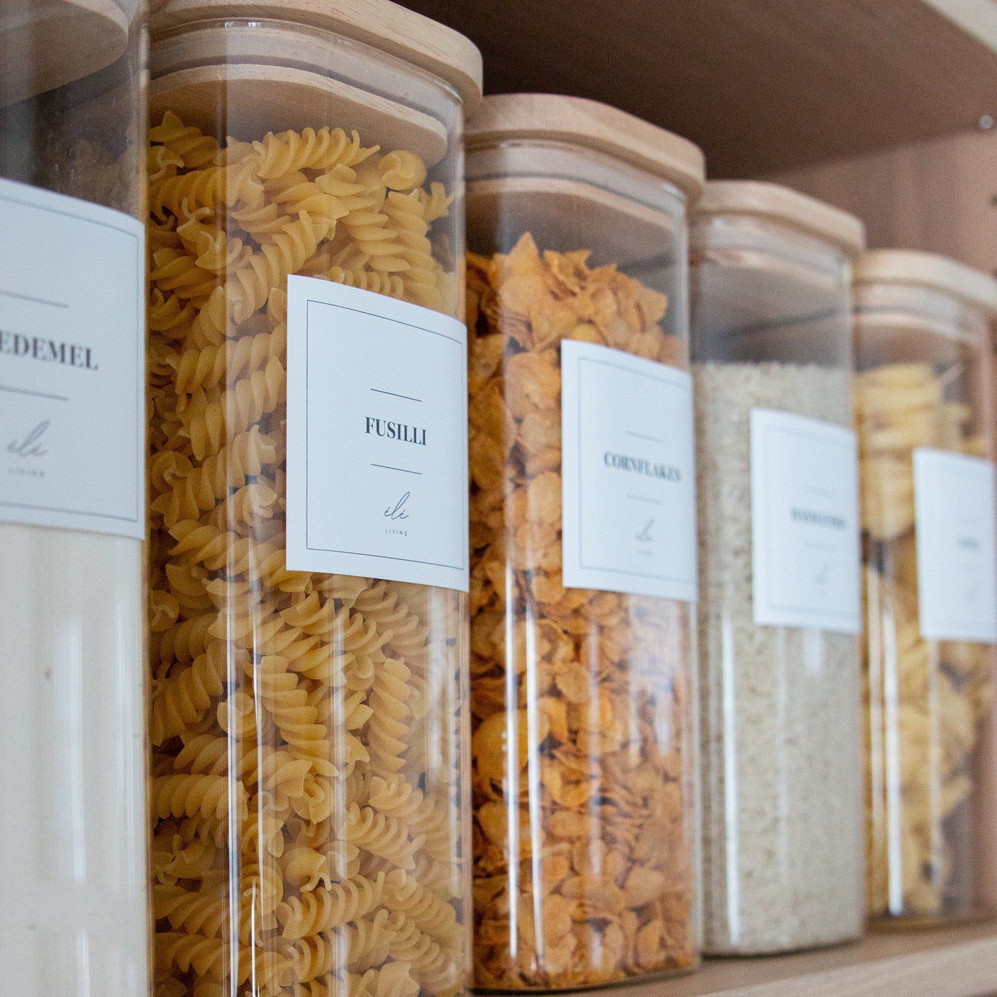 Labels Labels tørvarer design 1 aestetisk ele living
