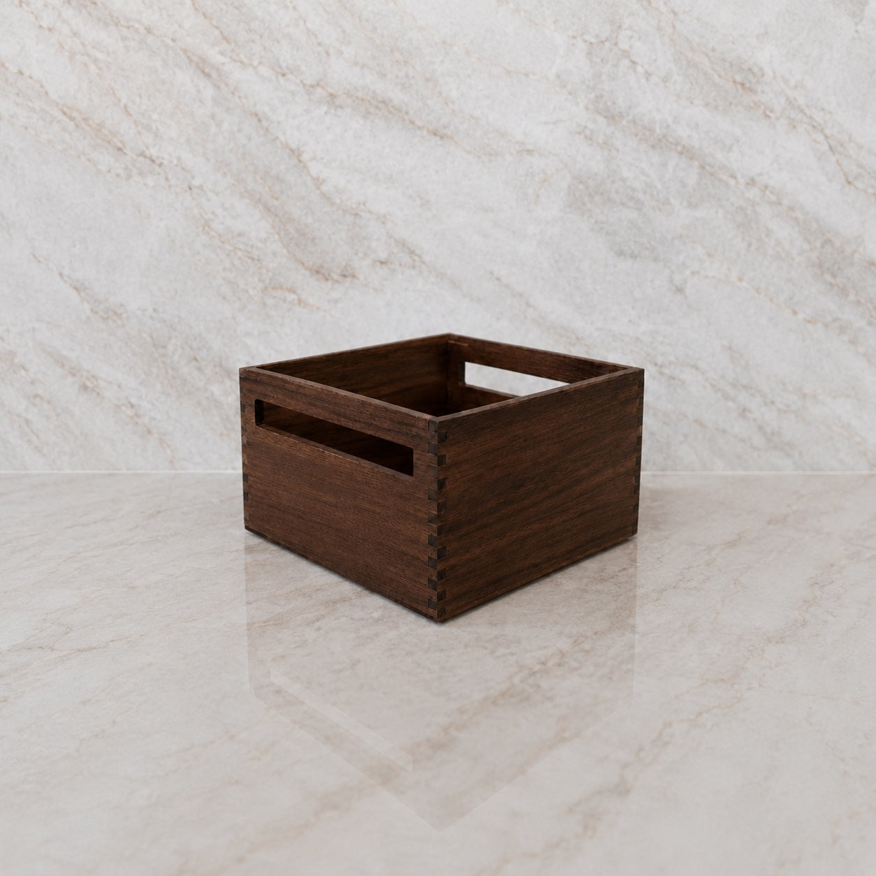 Acacia Wooden Box: Square