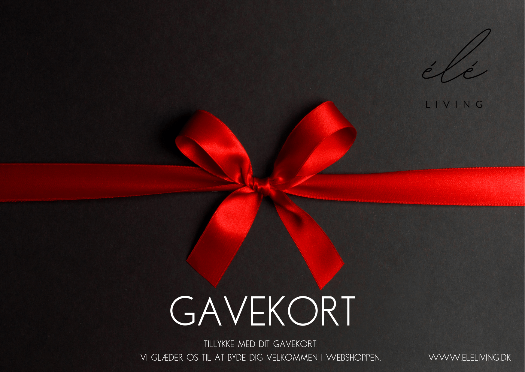 Gavekort élé living gavekort aestetisk ele living