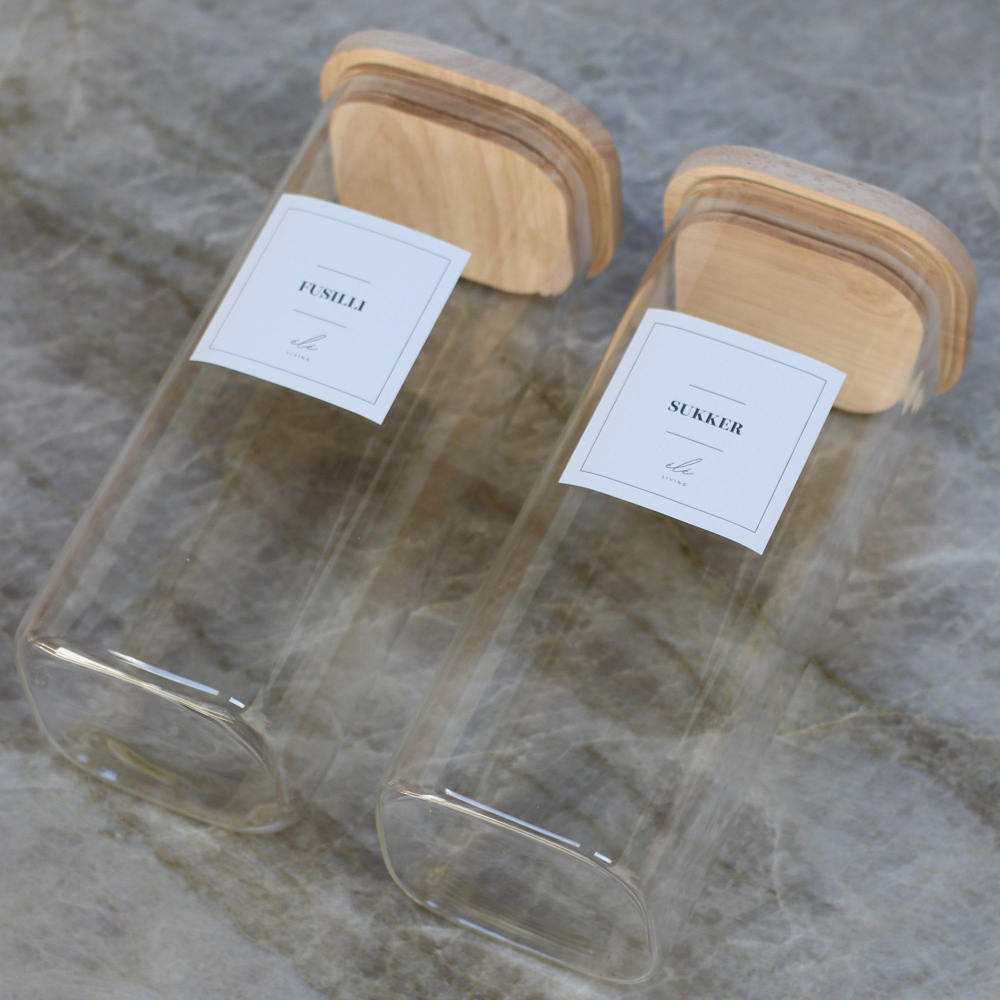 Labels Labels tørvarer design 1 aestetisk ele living