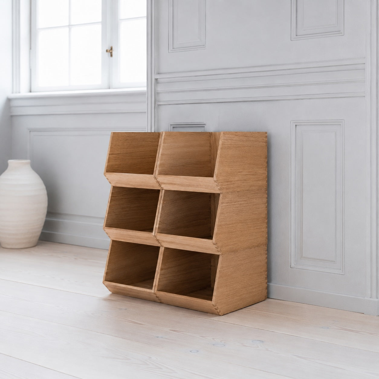 Naturel Wood Regal: Offen I élé living