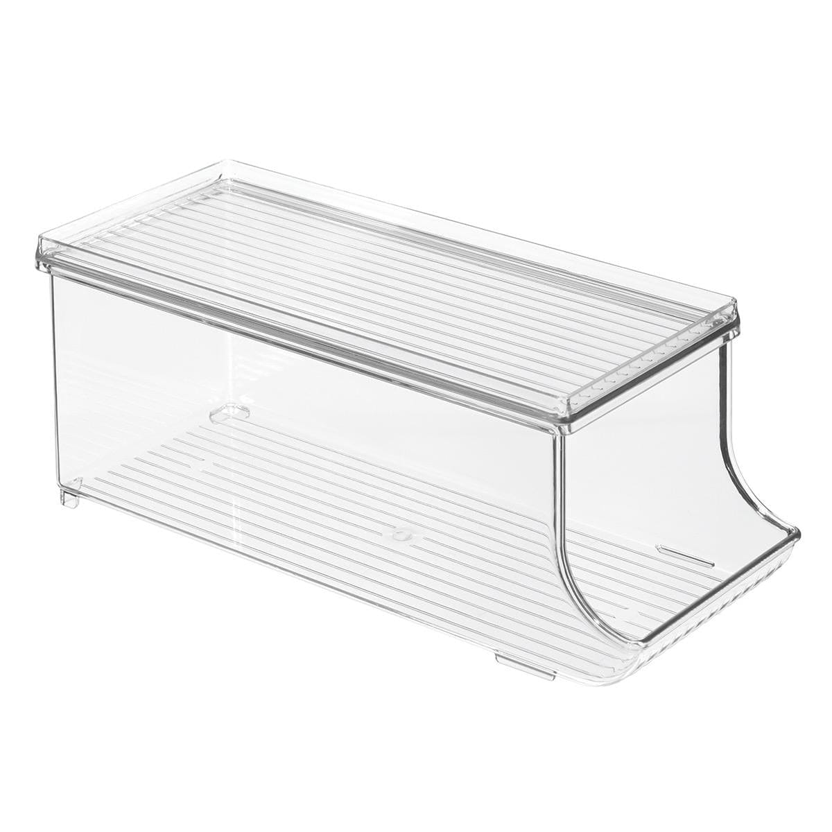 Pladsbesparende dåseholder, perfekt til køleskabet.