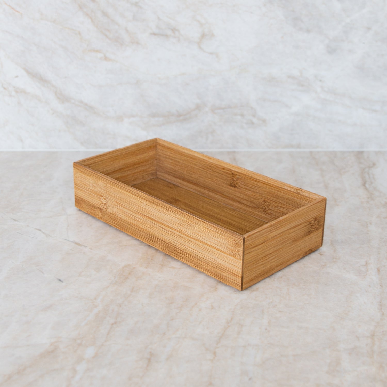 Bestik kasse – Organisér køkkenskuffen smart med bambus