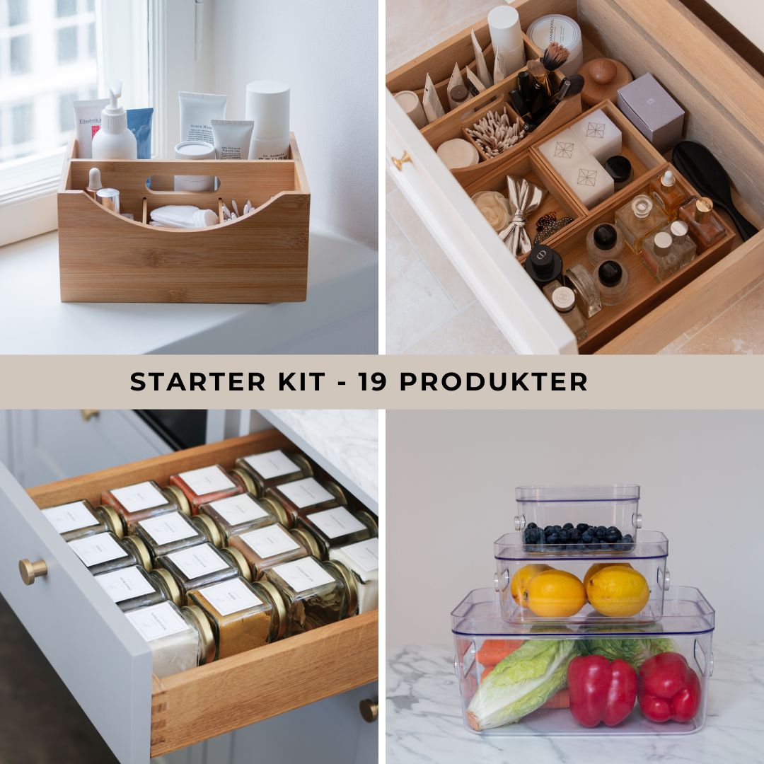Køkken kit organisering - Få ro og overblik i køkkenet nu