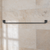 Towel rail - Matt Black