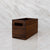 Wooden box, oblong, tall, acacia
