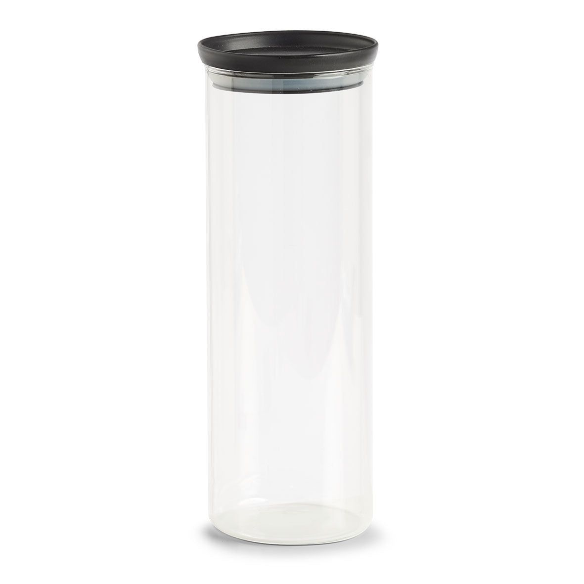 Opbevaringsglas Sort serie opbevaringsglas 1650 ml aestetisk ele living